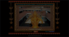 Desktop Screenshot of annanagarayyappatemple.org